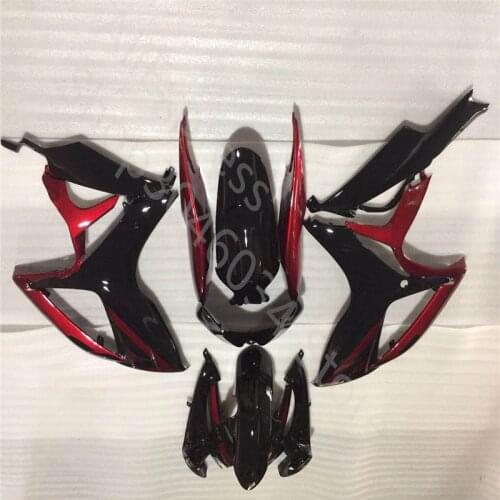 ABS Fairings for GSXR600 06 07 GSXR750 for SUZUKI GSX-R600 GSX-R750 2006 2007 red black GSXR 600 750 06-07 K6 K7 fairing