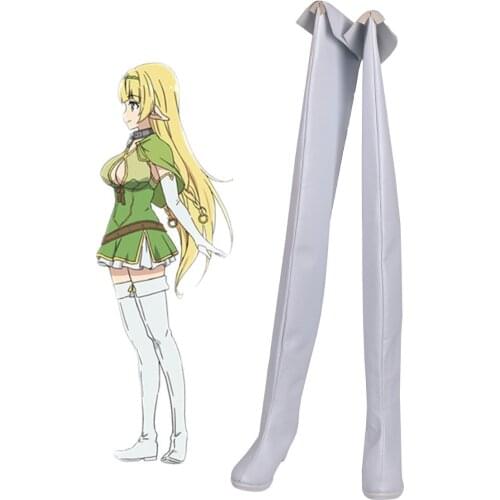 Shera L. Greenwood Cosplay Boots Shoes Isekai Maou to Shoukan Shoujo no Dorei Majutsu Long Boots Cosplay