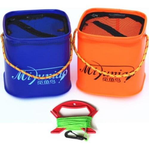 New hot Sale Eva Bucket Folding Fishing Thickening Fishing Bag Easy And Fast To Carry Fishing Gear Fishing Supplies