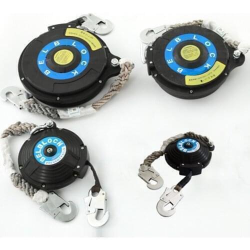 Webbing type insulated speed difference anti-dropping device 5-10M portable self-locking safety belt
