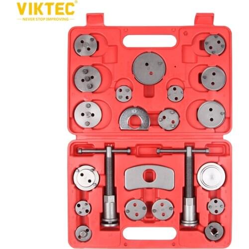 Viktec Disc Brake Caliper Compressor Wind Back Tool 22pc Professional Disc Brake Caliper Piston Kit