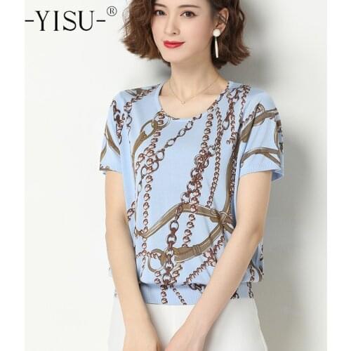 YISU Women's Silk T-Shirts