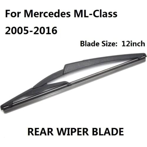 Rear Wiper Blades For Mercedes ML-Class 2005-2016 Windshield Windscreen Silicone Rubber Auto Car Accessories