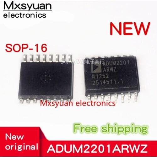 10pcs~100pcs/lot ADUM2201 ADUM2201ARWZ ADUM2201ARW SOP16 New original In stock