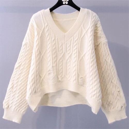 AIKLIAT Women's Cashmere Pullovers