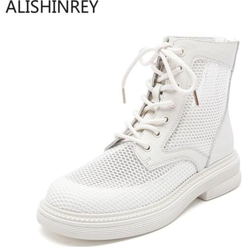 ALISHINREY Women's Ankle Boots