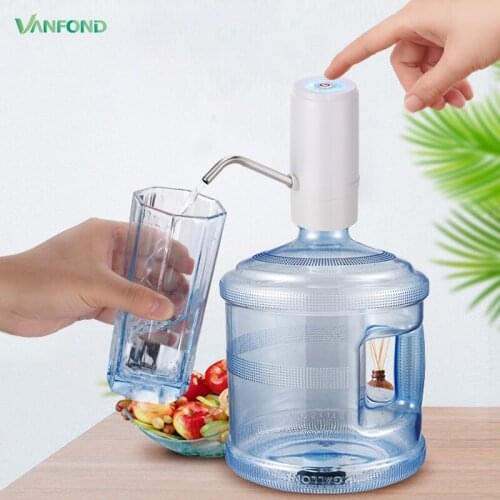 VANFOND Automatic Water Dispenser Pump Household Gallon Drinking Switch Smart Water Bottle Pump Water Treatment Appliances