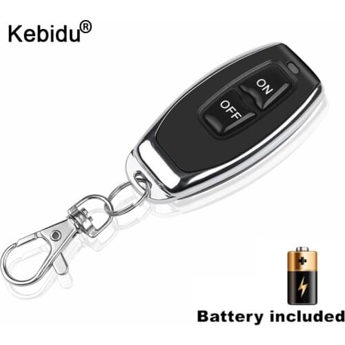 Kebidu Newest 433Mhz Wireless Remote Control Switch AC 220v 110V 120V Relay Receiver Module RF Remote Control