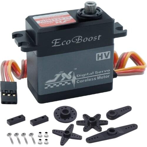 JX Servo CLS6336HV 63g 35kg Aluminium Shell Metal Gear High Voltage Coreless Digital For RC Models Helicopter Accs