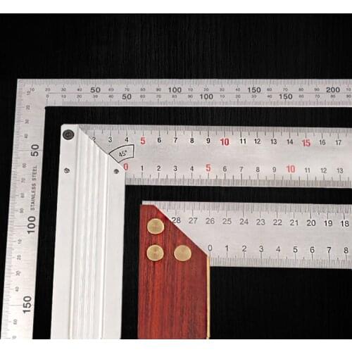 L Frame Square Ruler Stainless Steel Marking for Woodworking L-Square 90 Degree Angel Carpenter Measurement Hand Tools