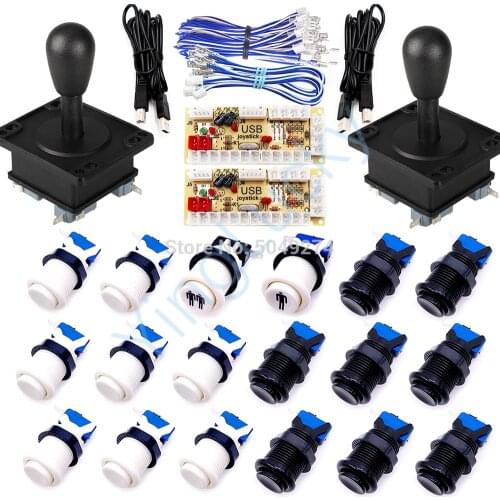 American arcade kit with American joystick button without delay for the encoder to send the gaming machine box MAME pandora box