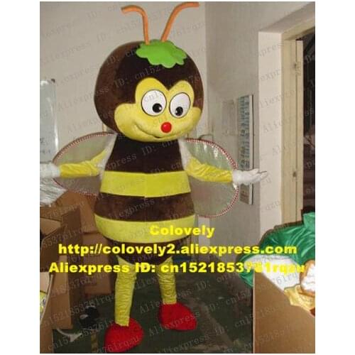 Bee Honeybee Wasp Hornet Vespid Bumblebee Bombus Mascot Costume Adult Character Allen Lovely Grand Opening Activities zz6387