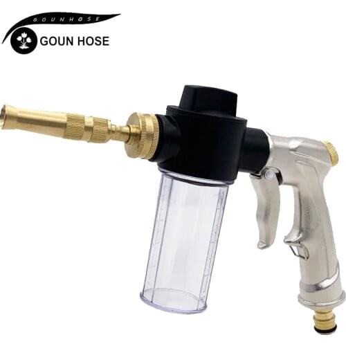 New High-Pressure Spray Gun, Car Washer, Cleaner Hose, Garden Sprinkler Nozzle, Foam Cleaning And Durable Water Gun Direct Sales