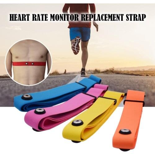 Heart Rate Belt Chest Strap for Coospo Polar Wahoo Garmin Mount Heart Rate Sensor Monitor Elastic Soft Strap Band Bluetooth Ant