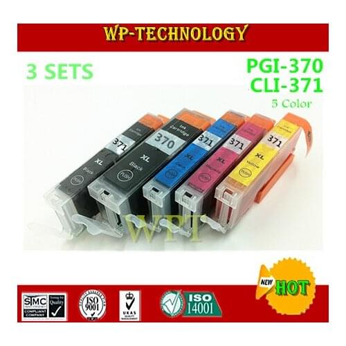15PK Compatible Ink cartridge suit for PGI-370 CLI-371 ,suit for Canon PIXUS MG5730 MG6930 MG7730F MG7730