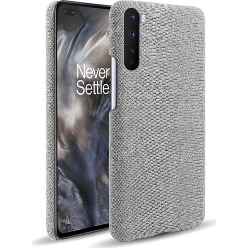 Cloth Cases for Oneplus Nord Case Slim Retro Cloth Hard Phone Cover for One Plus Nord for Oneplus Nord 6.44" Coque Funda Capa
