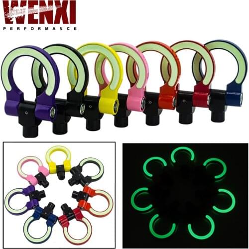 Universal Luminous Iron Tow Hook For Japan Models Car Racing Screw Towing Hook WX-THBJ61