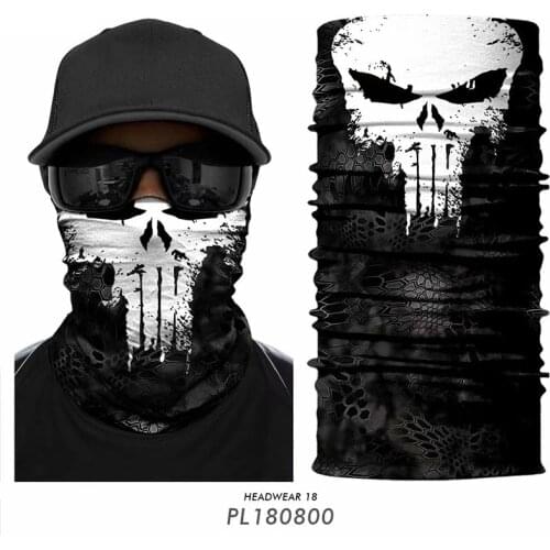Venom Cycling Magic Bandana Mask Scarf Headband Punisher Ski Balaclava Facemask Buffs Military Hunting Braga Cuello Women Men