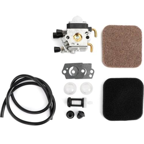 Areyourshop Carburetor For Stihl FS85 FS75 FS80 KM85 HS75 HS80 HS85 Carb Air Fuel Filter Kit 4137-120-0614 C1Q-S157 C1Q-S69A