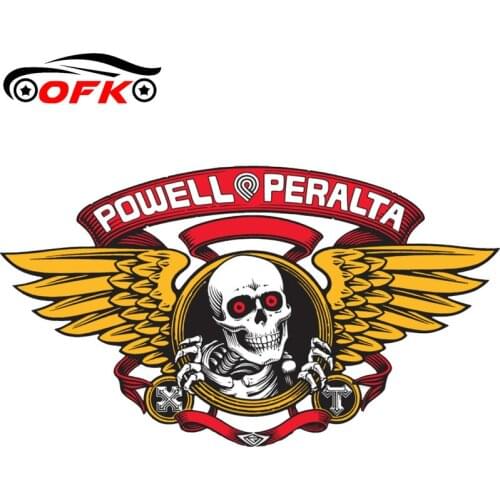 Car Stickers Decor Motorcycle Decals School Ripper-black Bones Brigade Decorative Accessories Creative Waterproof PVC,15cm*15cm