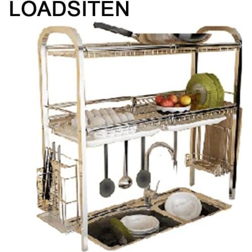 Refrigerator Escurridor De Platos Kuchnia Scolapiatti Stainless Steel Mutfak Cuisine Cocina Organizador Kitchen Organizer