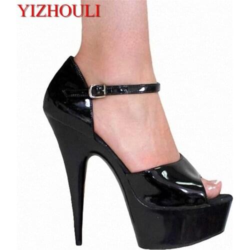 15 cm beautiful wedding shoes, sexy shoes 6 inches fashion women motorcycle pole dance shoes, party sandals