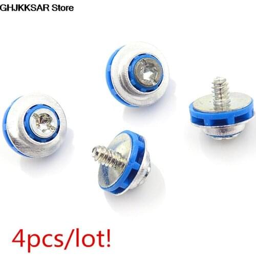 Hot 4pcs/lot Blue Screws For HP 3.5 HDD DC7800 DC7900 8000 8100 Z400 Z600 Screws Isolation Grommet 450712-001 Mute Mounting