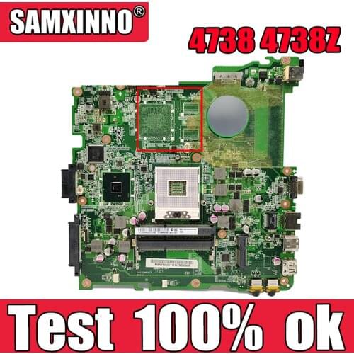 Akemy DA0ZQ9MB6C0 motherboard for ACER 4738 4738Z 4738ZG 4738G Laptop motherboard PGA989 DDR3 Test OK Mainboard