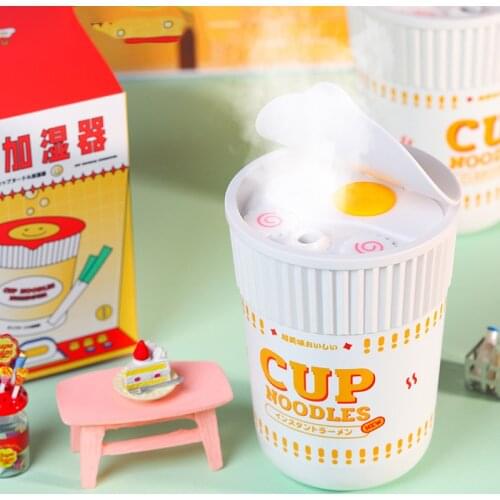 ELOOLE 300ML Cute Cup Mini USB Humidifier Air Purifier Sprayer Water 2000mAh Battery Bedroom Small Mini Air Purification