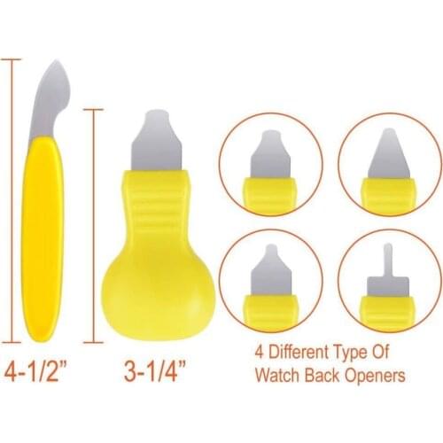 8x Watchmaker Repair Kit Watch Back Case Remover Screw Wrench Repairing Tool