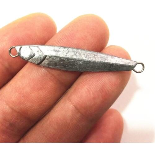 New 1 Piece 1 Piece 7g10gMetal Jig Fishing Lure Tackle Sea Freshwater Fish Bait Isca Artificial Jigs Hard Spoon Lures Jigging