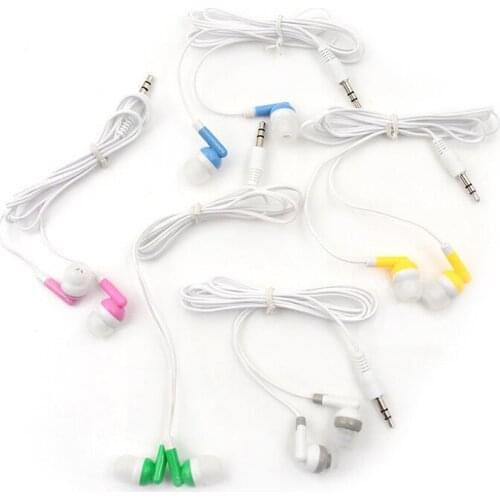 New Universal Wired In-ear Earphone Earbuds Stereo For Sport Noise Isolating Headset With Mic For Mobile Phones