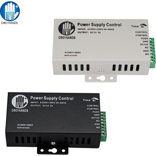 OBO Access Control Power Supply Transformer Door Access Control system Switch Power Supply 3A 5A AC90-260V High Quality