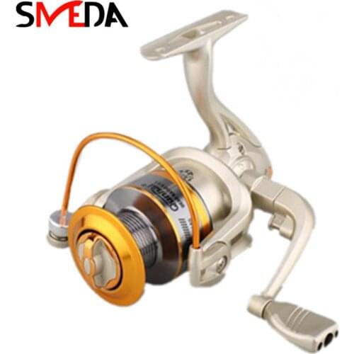 Fishing Reels Spinning Peche Wheels Fishing Wheel for Saltwater Metal Spool Fishing Reels Carpa Molinete De Pesca