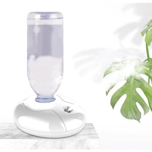 USB Portable Air Humidifier Bottle Aroma Diffuser LED Night Light Mist Maker for Home Office Humidification