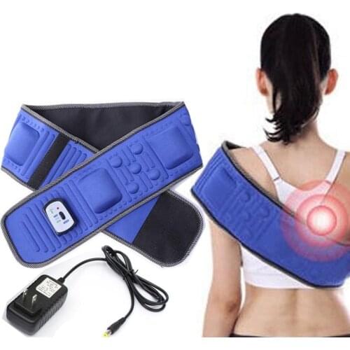 Health Care Vibration Body massager back X5 Waist slimming belt sauna massage belt with 5 motors weight loss heating function