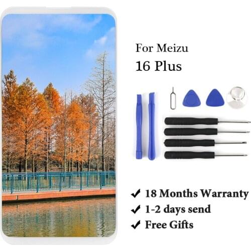 1pc LCD For MEIZU 16 PLUS LCD Display Touch Screen Digitizer Assembly For MEIZU 16 PLUS LCD Digiziter Display Aseembly For16PLUS