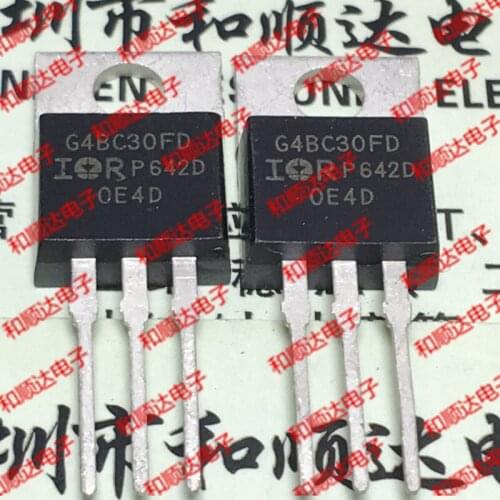 10pcs / lot IRG4BC30FD G4BC30FD new stock TO-220 600V 17A