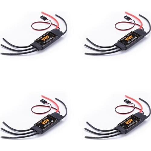 4pcs/lot Brushless 40A ESC Speed Controler 2-4S With 5V 3A UBEC For RC FPV Quadcopter RC Airplanes Helicopter