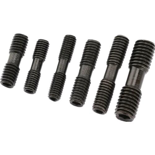 Free shipping 10pcs Clamp Screw ML0520/ML0620/ML0625/ML0630/ML0830/ML0835/ML1030 CNC lathe Turning Tool Spare Screw Double screw