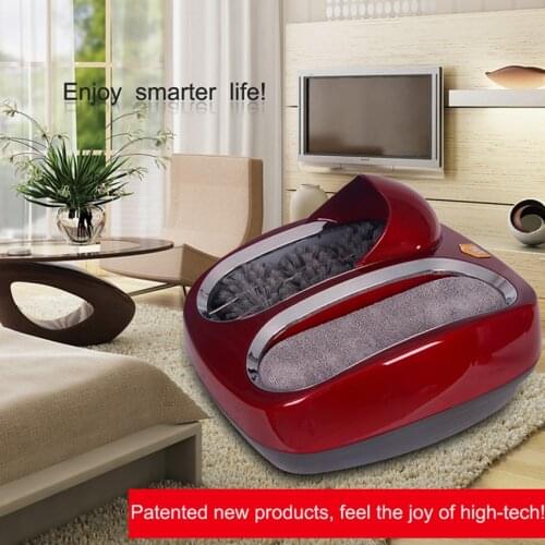Intelligent Automatic sole cleaning machine shoe polishing equipment Instead of Shoe covers machine with 4 colors