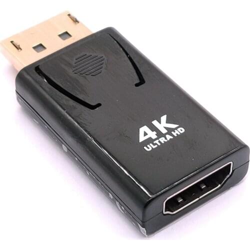 Male To Female Cable DP To HDMI-compatible Max 4K 60Hz Displayport Converter HDTV Cable Adapter Video Audio For PC TV Projector