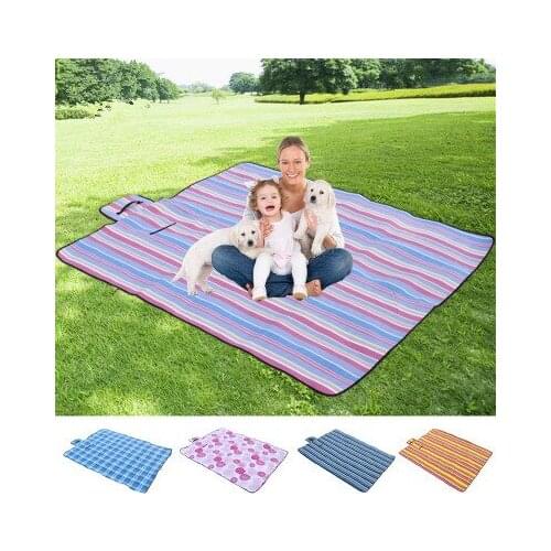 Portable Waterproof Picnic Mat Outdoor multiplayer camping Blanket Moistureproof sleeping pad bed baby crawling Hiking fishing