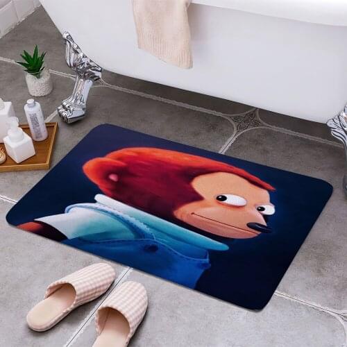Monkey Puppet Meme 3D Print Doormats Rectangle Non-Slip DoorMat Bedroom Kitchen Entrance Print Door rugs Dropshipping