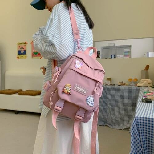 Small School Backpack Women Cute Multifunctional School Bags For Teenage Girls Student Kawaii Mini Travel Backpacks Ruckpack