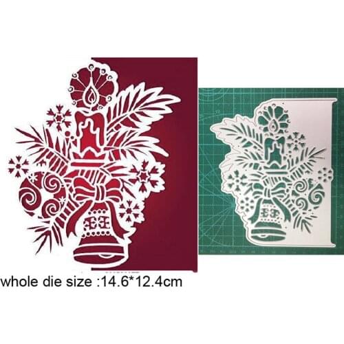Metal cutting dies cut die mold Christmas Flower Border decoration Scrapbook paper craft knife mould blade punch stencils dies