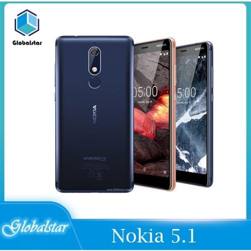 Nokia 5.1 Refurbished Original Nokia 5.1 4G WIFI GPS 16MP Camera 16GB Unlocked Android 8.0 Mobile Phone Cheap Cell phone