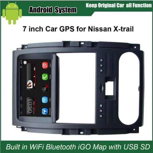 Android 7.1 Upgraded Original Car Radio Player Suit to Nissan X-trail Car Video Player Built in WiFi GPS Navigation Bluetooth