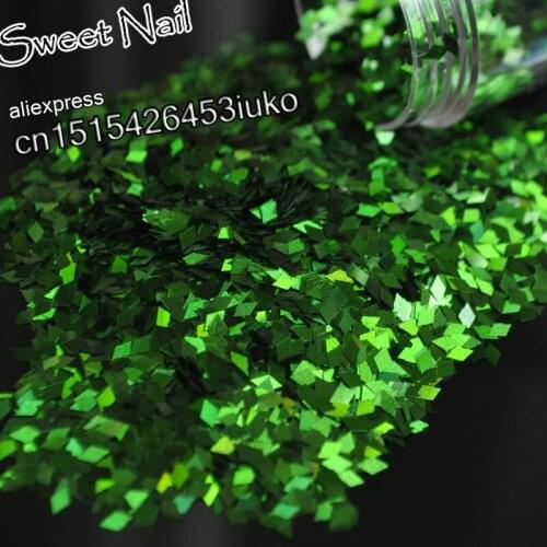 2020 Pretty charming Leiguang flashing Ling type nail sequined green LB600