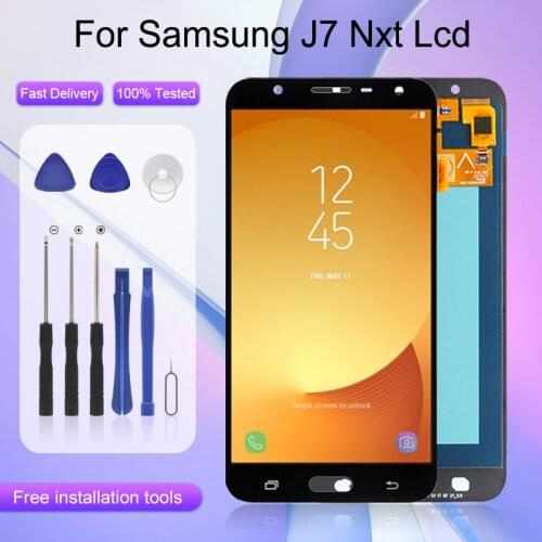 Super Amole J7 Neo Screen For Samsung Galaxy J701 Lcd J7 Nxt Display With Touch Digitizer J701F Assembly Free Shipping